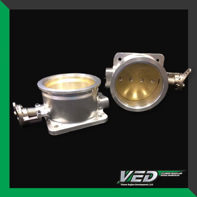 VED LS 105mm Throttle Body with V-Band