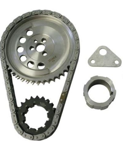 DOUBLE ROLLER TIMING CHAIN KIT 1X 3-Bolt CHEVY GEN III (LS-SERIES) 9-KEYWAY HOWARDS CAMS 94304